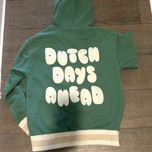 Dutch Bros Green Hoodie
